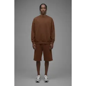 410 Oversized Crewneck - Chestnut