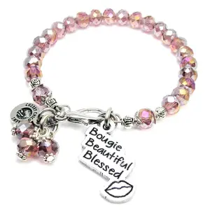 Bougie Beautiful Blessed Splash Of Color Crystal Bracelet