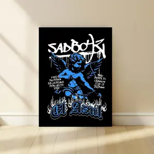 Juni0r H Sad Boyz Poster | Urban Streetwear Music Wall Art Print for Fans