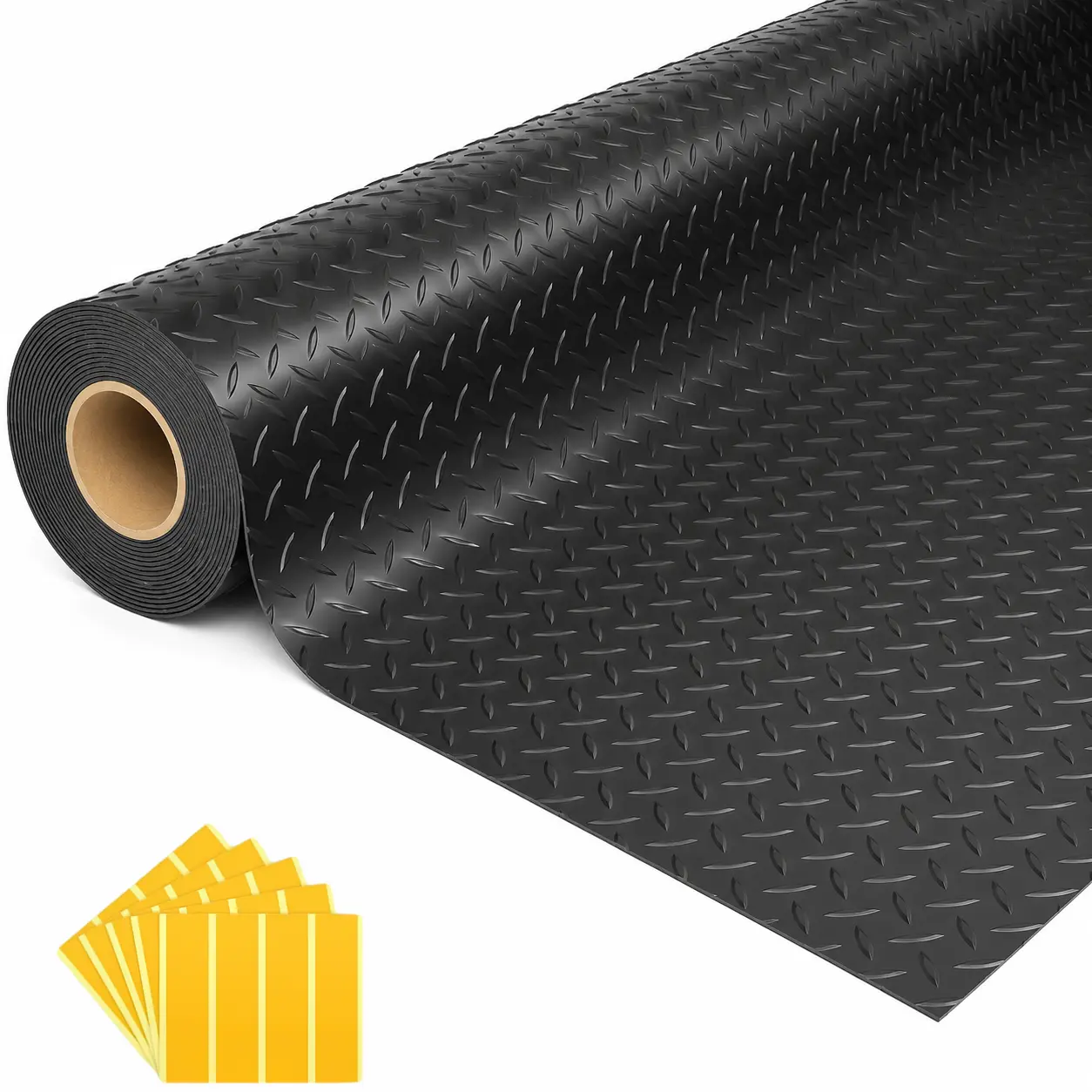 4x10ft Exercise Mat, Floor Tiles, Protective, For Home Gym & Workout Equipment, Fit For Garage Floor, 2.3mm Thick