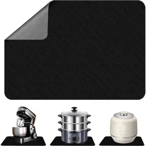 17" x 12" Small Appliance Slider for Countertop, Sliding Tray for Kitchen Appliances, 360? Rotating Sliding Pad for Coffee Maker, Heat Resistant Mat Cut to Fit Stand Mixer, Air Fryer, Microwave