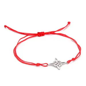 Witches Knot Bracelet Irish Celtic Knot Bracelet Handmade Braided Cords Bracelet for Women