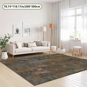 Velvet Soft Comfortable  Vintage Wood Grain Texture Rug 2D Printing Rug Fashion Home Decor, Commercial Decor Carpet, Living Room Rug, Sofa Cushion Bedroom Rug, Bedside Blanket Door Entrance Mat, Dining Table Carpet