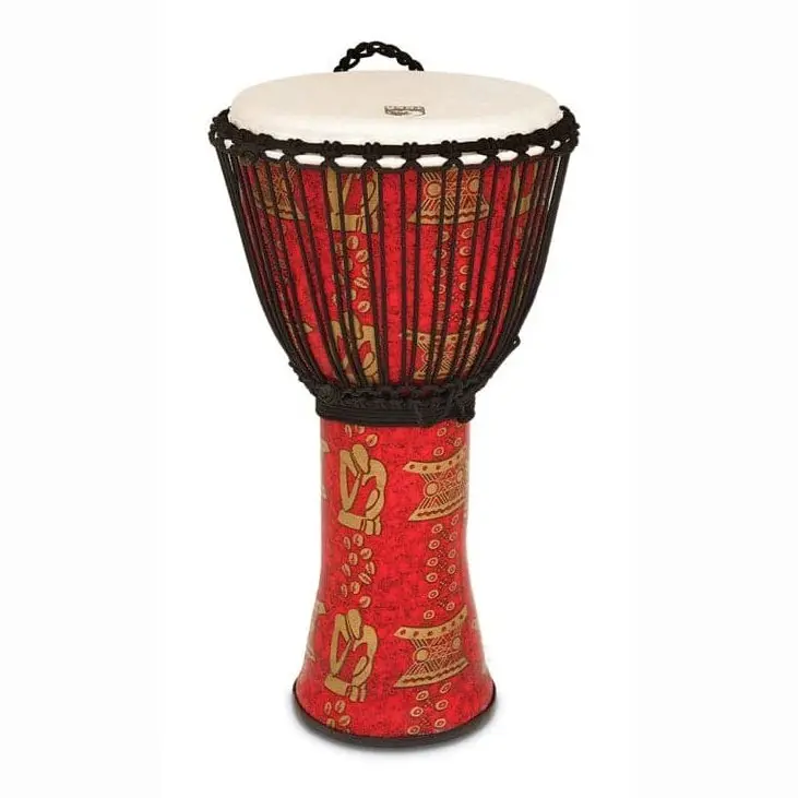 Toca Freestyle II Rope Tuned Djembe, Thinker 12"