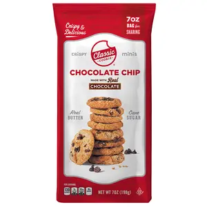 Classic Cookie, Crispy Mini Cookies, Chocolate Chip 7oz Bag