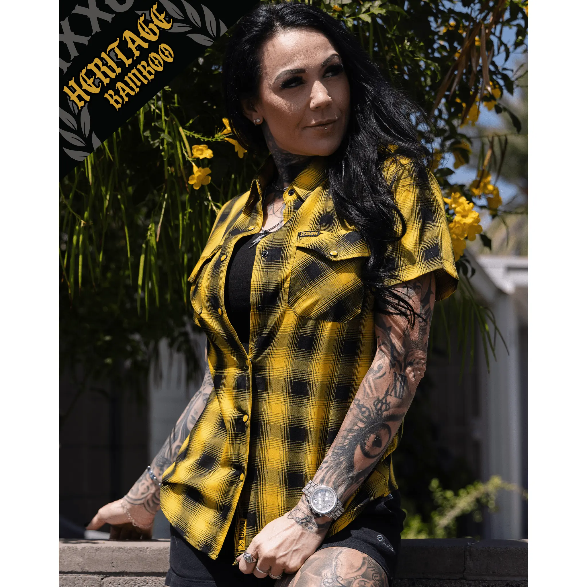 Women's Frisco Heritage Bamboo Short Sleeve