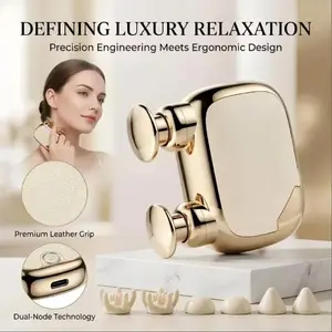 Unisex Portable Mini Electric Massage Gun, Deep Tissue Muscle Relaxer, Compact Floss Gun for Neck, Back, Shoulders, And Full Body, Lightweight Handheld Massager, Ideal for Home, Office, Travel, And Daily Use