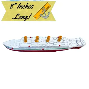 HMHS Britannic Bath Boat And Pool Toy By TitanicToyCo, RMS Titanic Toys For Kids, Historically Accurate Titanic Toy, Titanic Ship, Titanic Cake Topper, Titanic Figurine, Titanic Boat, Titanic Replica