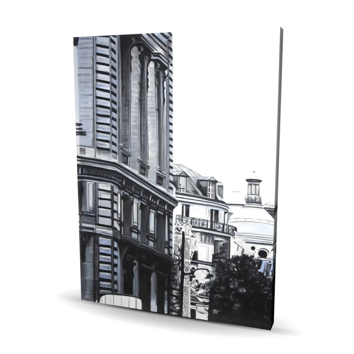 212 MAIN 36x48 in High-Def Historic Downtown Building Poster & Print - Eclectic Decor Artwork, Urban Charm Bedroom Wall Home Decor
