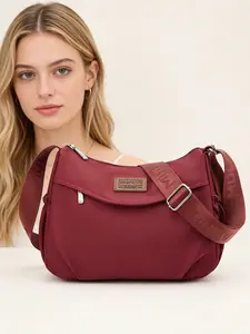 Women's Multi Compartment Crossbody Shoulder Bag and Handbag, Water Resistant Nylon, Wear Resistant Anti-Scratch Purse, Perfect Gift for Mom for Travel, Work, Shopping & Daily Use, Lightweight Shoulder Bag