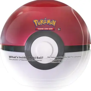Pokeball Tin 3 Booster Packs (Rip & Ship)