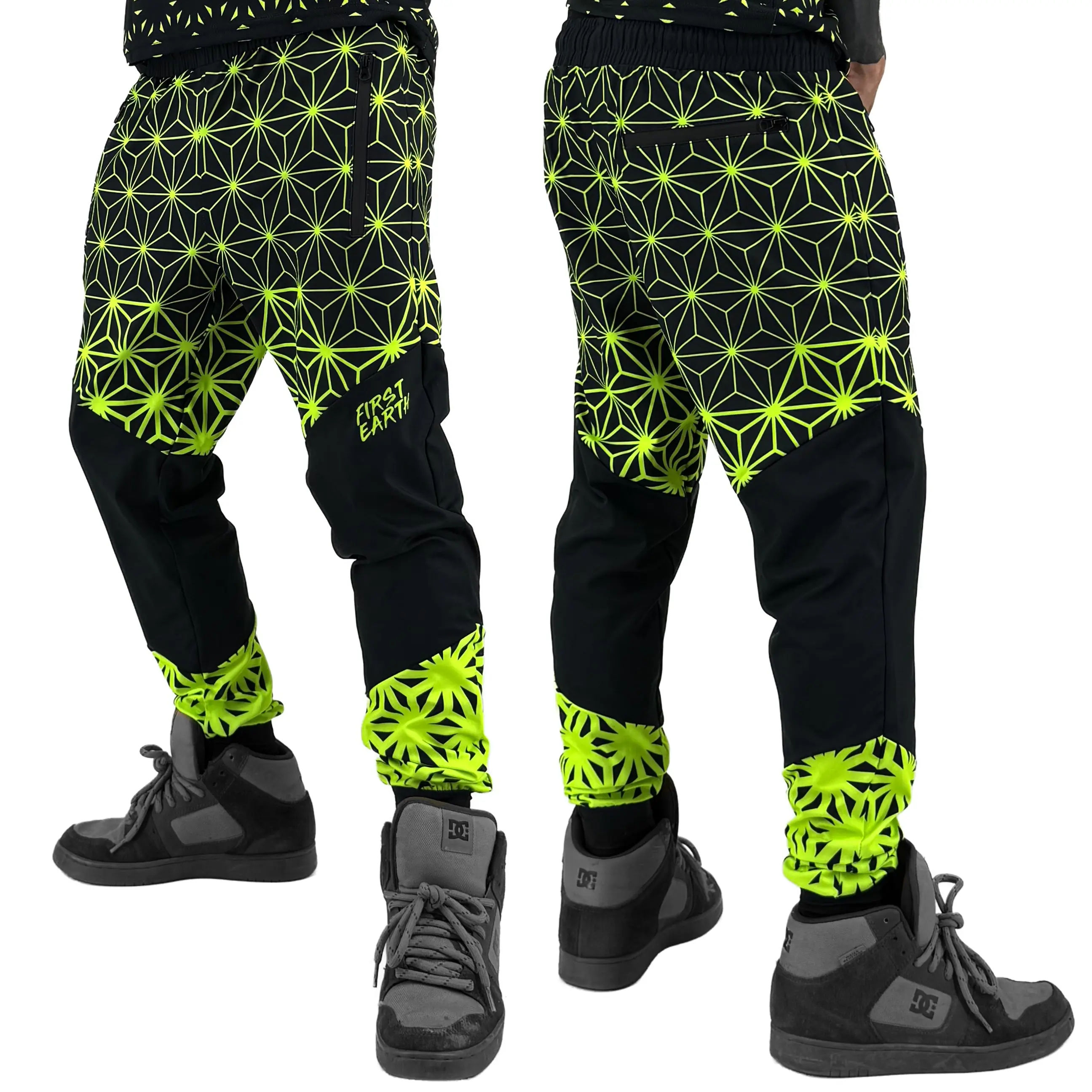 Asanoha Yellow - UV - Jogger