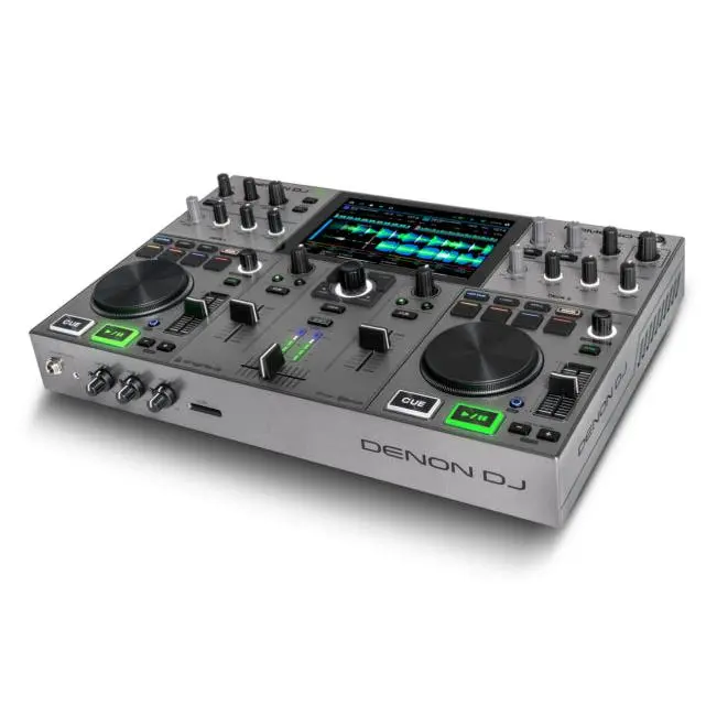 Denon DJ Prime Go + | Portable Standalone DJ System with Wi-Fi & Touchscreen | Battery-Powered with Pro Connectivity