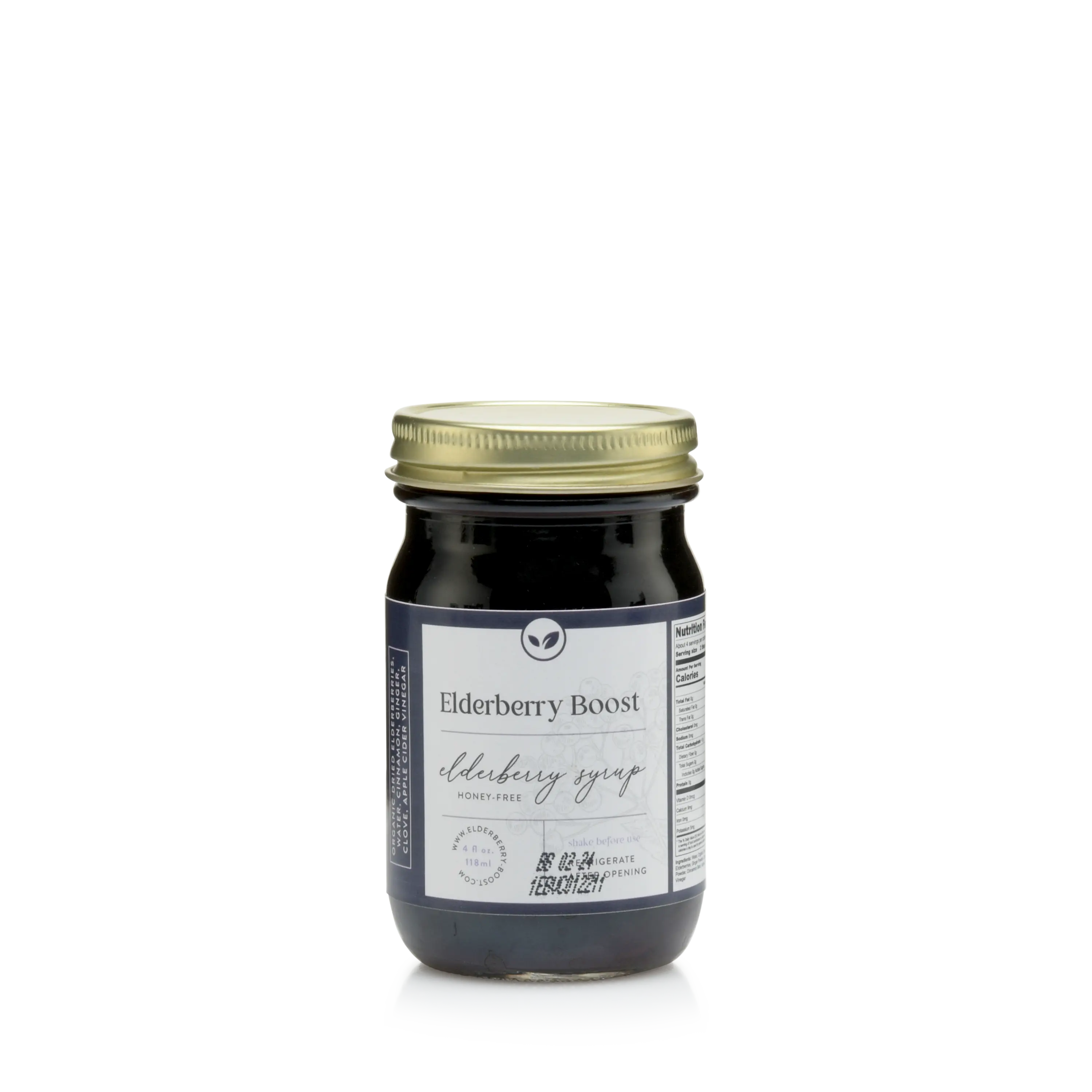 Elderberry Boost (4 oz) Honey-Free for Children under 1
