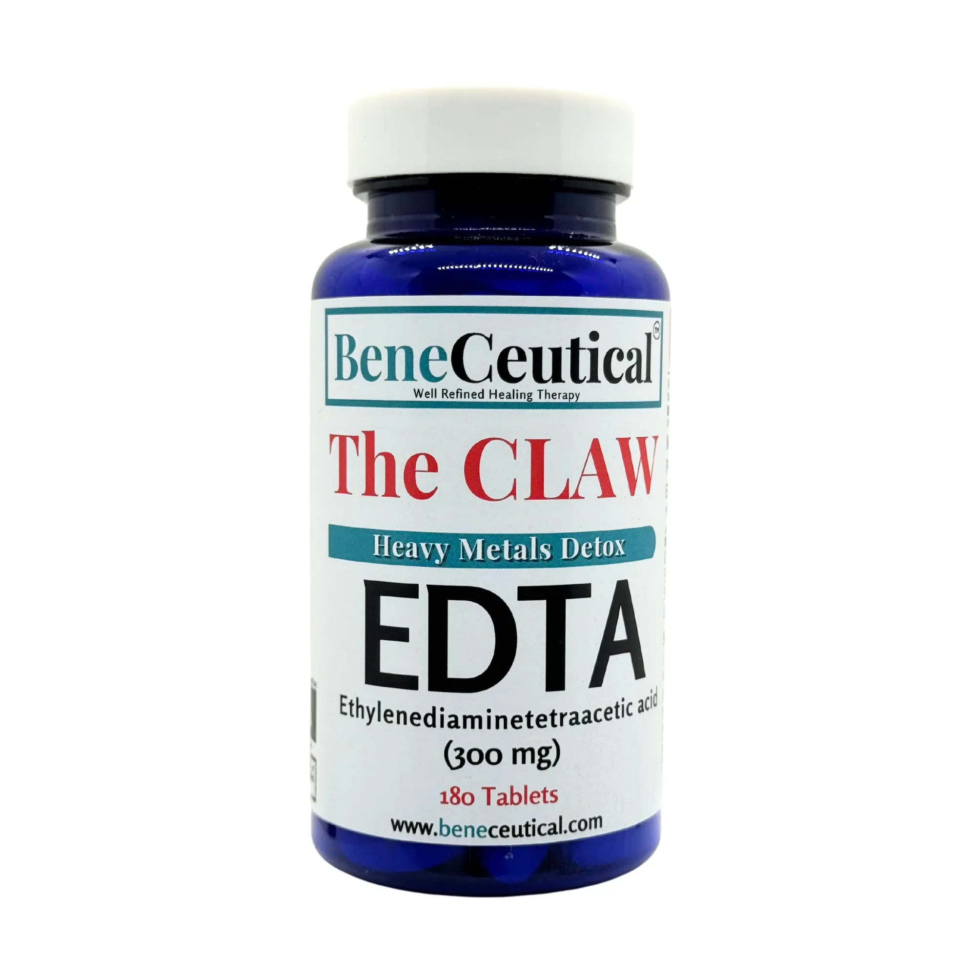 The CLAW Heavy Metals Detox EDTA Cardiovascular Health Cellular Function Dietary Supplement