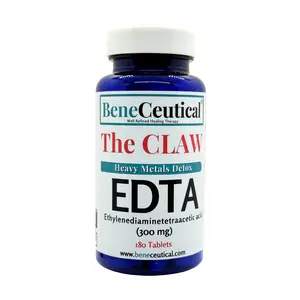 The CLAW Heavy Metals Detox EDTA Cardiovascular Health Cellular Function Dietary Supplement
