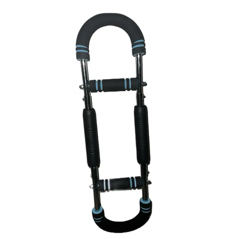 Adjustable Arm Trainer For Chest Workouts - Focus Solution for Upper Body Strength & Definition - Customizable for All Fitness Levels blue grip