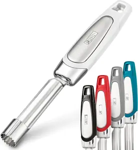 Corer Tool - Durable Stainless Steel Fruit Core Extractor Tool -  Corer Remover, White