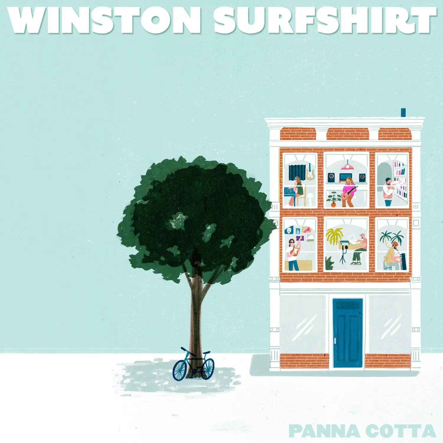 Winston Surfshirt Panna Cotta Standard LP Vinyl Record - New Soul R&B Release, Distributed by BMG Rights Management, Vinyl Records