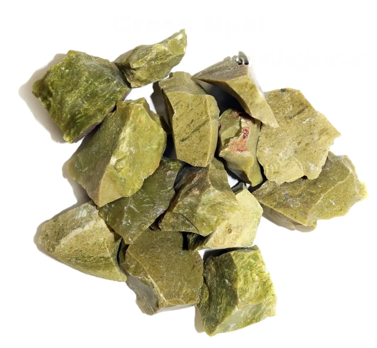 Natural Rough Green Opal, Natural Crystal Decor