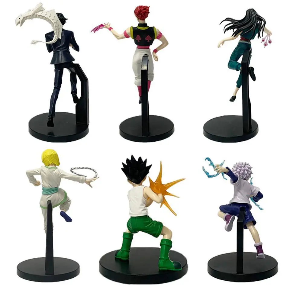 15-23cm Hunter x Hunter Chrollo Lucilfer Anime Figure Hisoka Action Figure Killua Zoldyck Kurapika Figurine Collectible Model T 15-23cm Hunter x Hunter Chrollo Lucilfer Anime Figure Hisoka Action Figure Killua Zoldyck Kurapika Figurine Collectible Model T