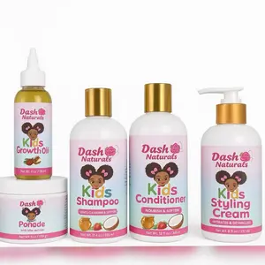 Kids Hair Care Set - Shampoo, Conditioner, Styling Cream, Growth Oil & Pomade for Healthy Hair Kids Hair Care Set - Shampoo, Conditioner, Styling Cream, Growth Oil & Pomade for Healthy Hair