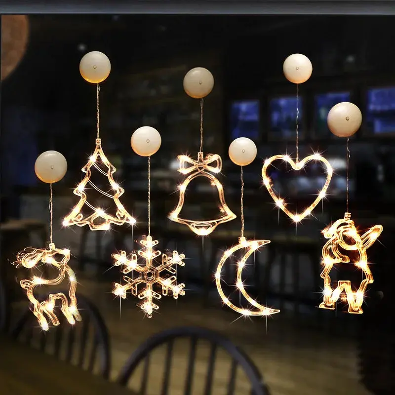 Christmas Suction Lamp LED Lights