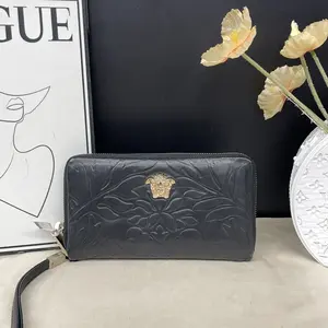 Pre-owned VERSACE Leather Shoulder Bags 7.8'' R17719 Shoulder Bag C10146974405 0604 T5 Qiqi