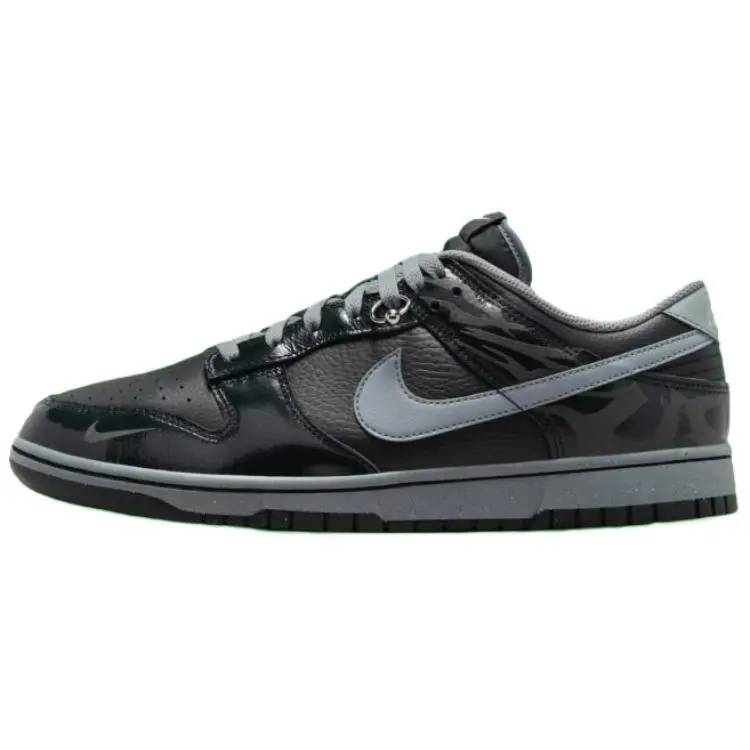 Nike Dunk Low Berlin Stylish Comfortable Durable Non-slip Skate Shoes Men's Black FZ3053-001