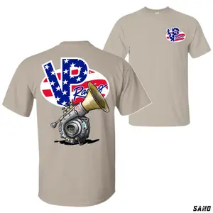 VP Racing T-shirt, American flag design for car enthusiasts, unisex short sleeve, brand new limited edition design, soft and comfortable