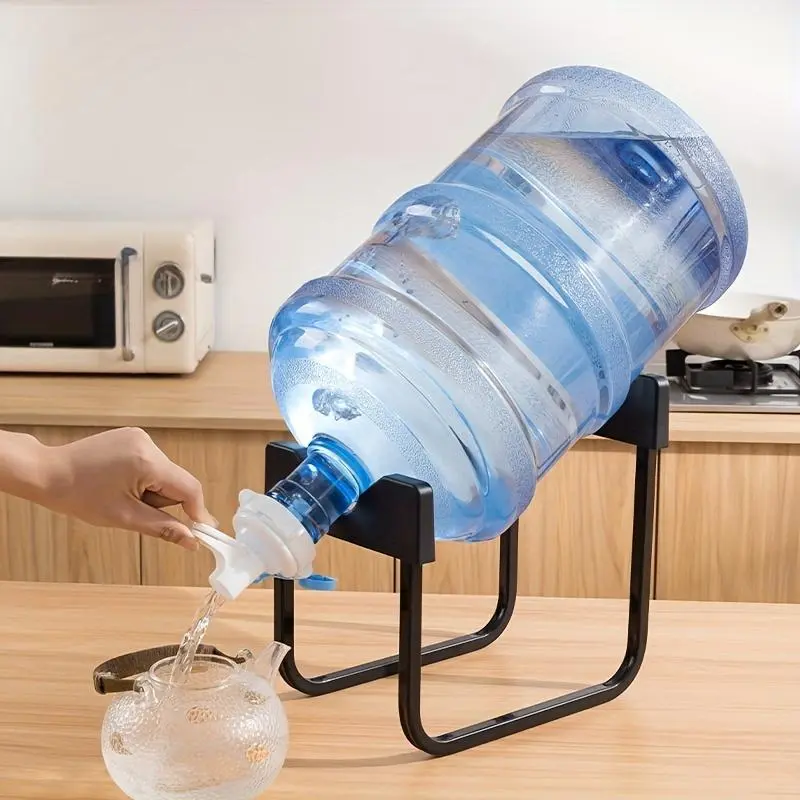 Water Dispenser Faucet Set, 1 Set Including 1 Count Rack & 1 Count Water Press Tool, Kitchen Gadgets, Water Jug Dispenser