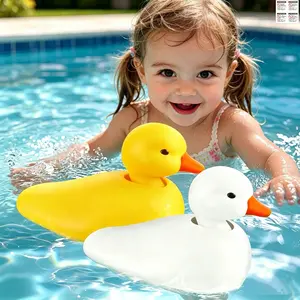 Duck Bathtub & Pool Toys - Realistic Walking Duck | Waterproof Baby Bath Toys, Gift for Toddler Boys & Girls，duck toy,duck toys,inflatable duck,duck toys for toddlers 1-3,duckeys,duck slide bath toy,toy ducks,dancing duck,toys for ducks,duck game for todd
