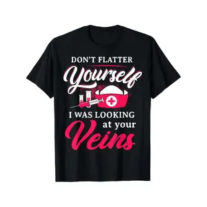BDHJYDB NEW Humorous Phlebotomy Technician T-Shirt for Men, Available in Sizes S to 3XL, Soft And Breathable, Black Crew Neck Casual Wear, Funny Apparel, Unique Tee, Comfortable Fabric, Short Sleeves