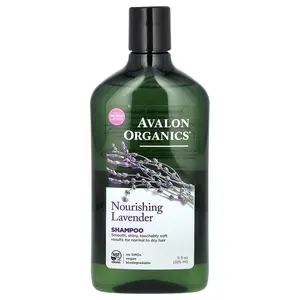 Avalon Organics Shampoo, For Normal to Dry Hair, Nourishing Lavender, 11 fl oz (325 ml)