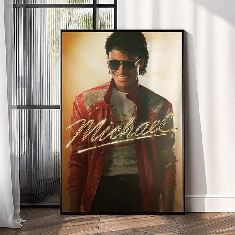 Michael Anime Movie Poster - Bold Graphic Design Prints, Cartoon Home Decor Wall Art, 12x18/18x12 In Artistic Paper Photo, Anime Gift Ideas