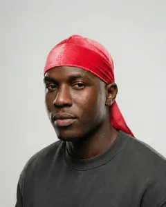 Pink Velvet Durag
