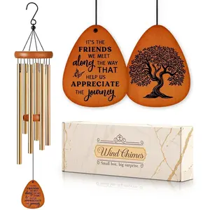 Friendship Gifts for Women, Wind Chime for  ,  Gifts for Men - Wonderful Friendship Presents for Special Women BFF Wind Chimes for Garden Patio Backyard