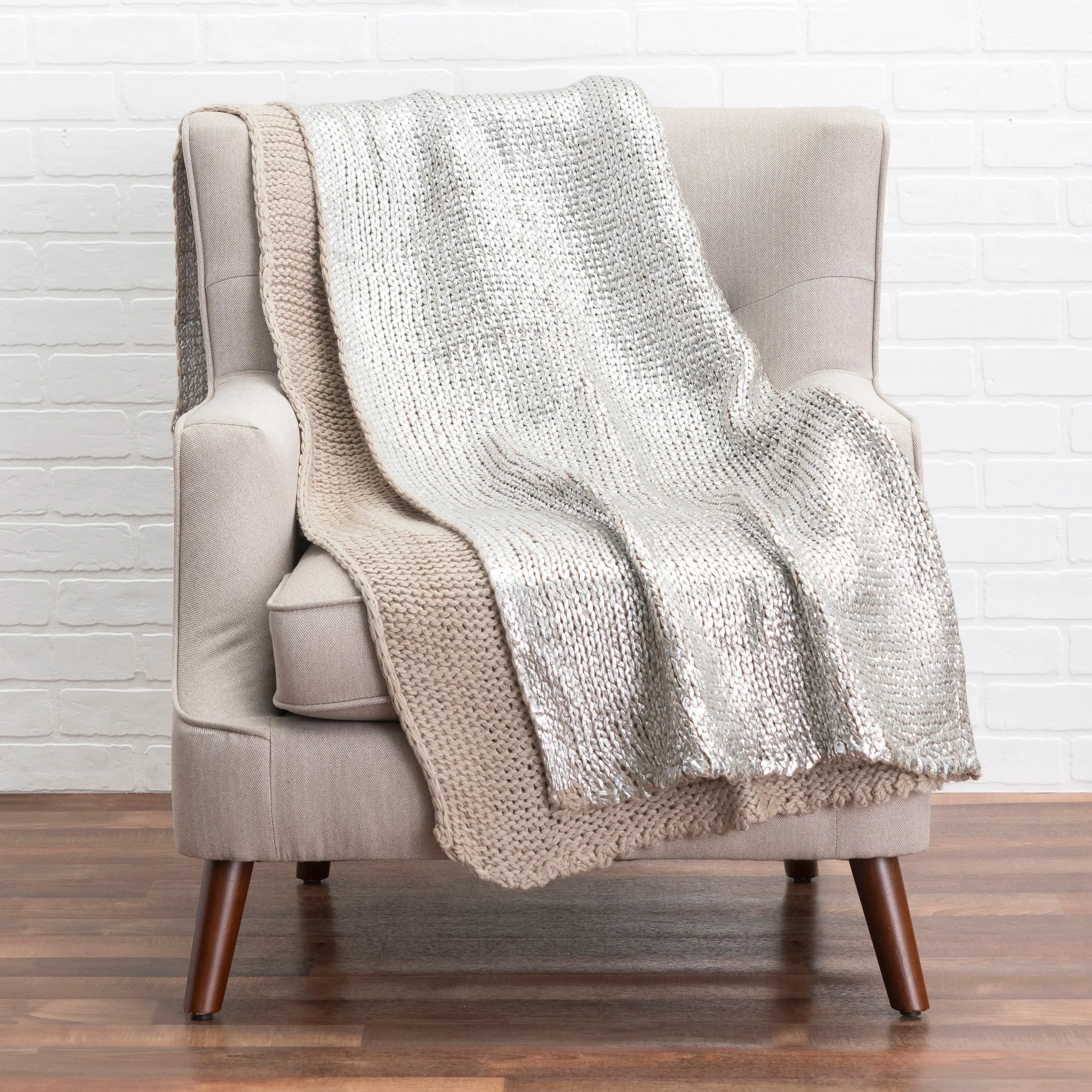 Piper Silver Throw