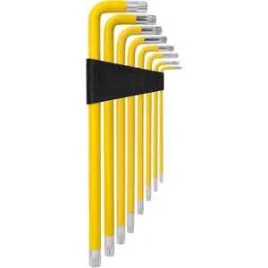 - Long Triple Square Key Set, 8 Pack, 3.6" to 9.5" Length, Yellow, M3 to M12 Sizes, Triple Square Wrench Set with Extra Long Arm for Precision, Automotive Repairs and DIY Projects