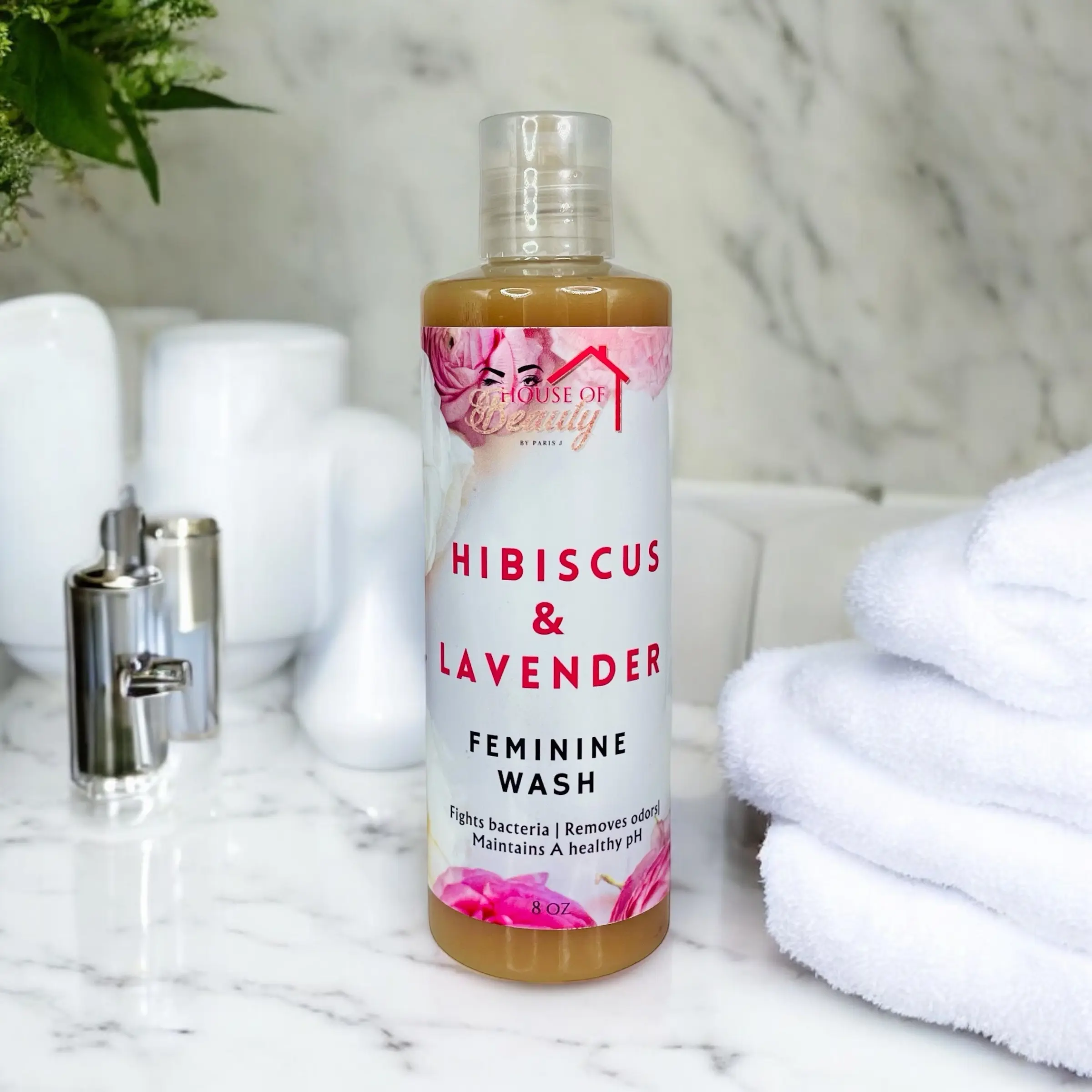 Hibiscus & Lavender - Gentle Body Wash for Women Body Care Cleansing