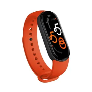 Smart Fitness Band - Wireless Wearable Smart Watch, Heart Rate & Sleep Monitoring Tracker, Waterproof for Men & Women (Running, Outdoor Sports Use)