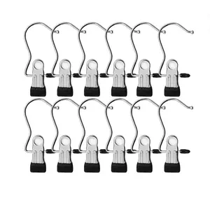 30 Counts Premium Boot Hangers – Heavy-Duty Multipurpose Clips & Anti-Rust Clothespins, Space-Saving Organizer for Boots, Pants, Socks, Hats, Handbags & Towels, Ideal for Home & Travel