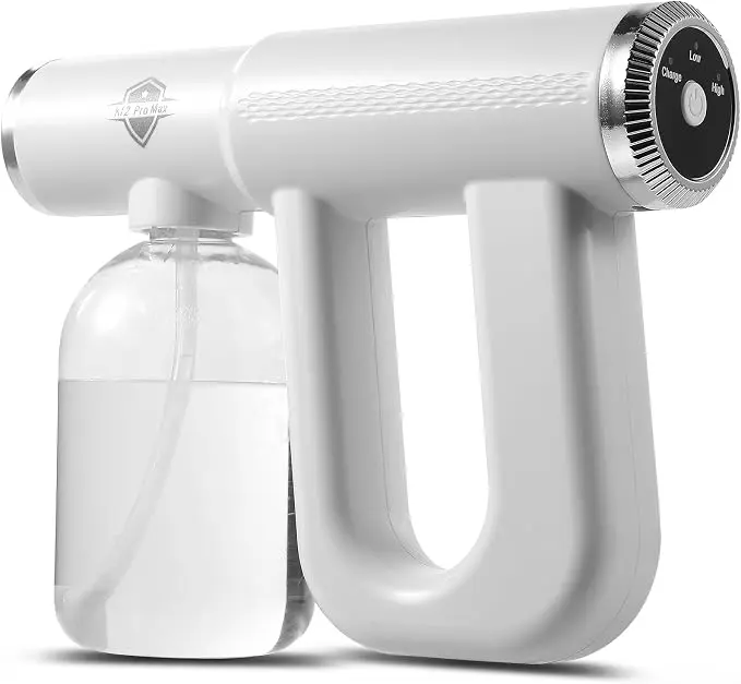 Blue Light Plant Mister Sprayer - Portable Watering Spray Bottle for Home, Office Use