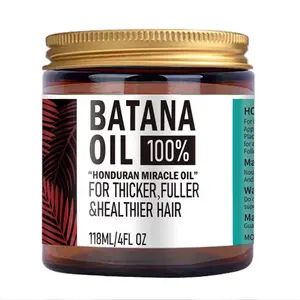 Honduran Batana Oil 100% Miracle Oil for Thicker Fuller & Healthier Hair 118ml/4fl oz