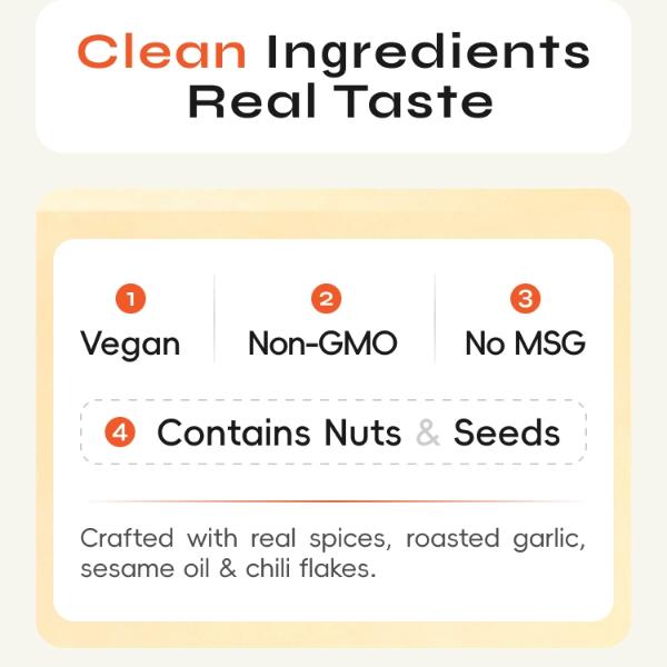 Crunchy Chili Oil，Spicy Chili Crisp, Chili Oil Sauce 6 oz Crunchy Garlic with Chili Oil Mild Flavor Sauce For Chicken Sushi Pasta Salad Noodles Tofu Rice,Flavors by Phoebe,vegan·No MSG·Non-GMO,Sambal cucumbers Original Pepper Sauce Pack jar pack quick fla