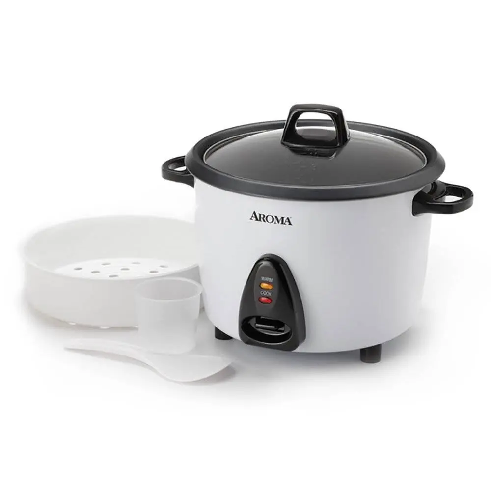 Aroma 20 Cup Dishwasher Safe Rice Cooker & Steamer, 4 Piece