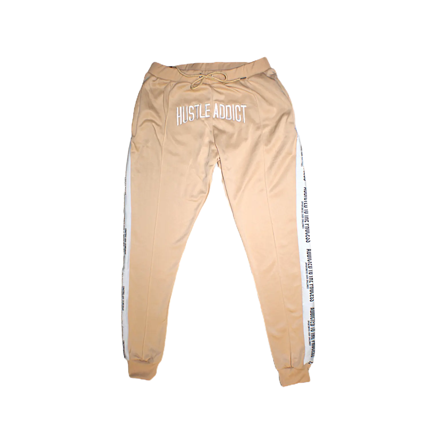 Gorilla Hustle Tracksuit Pants - Cream