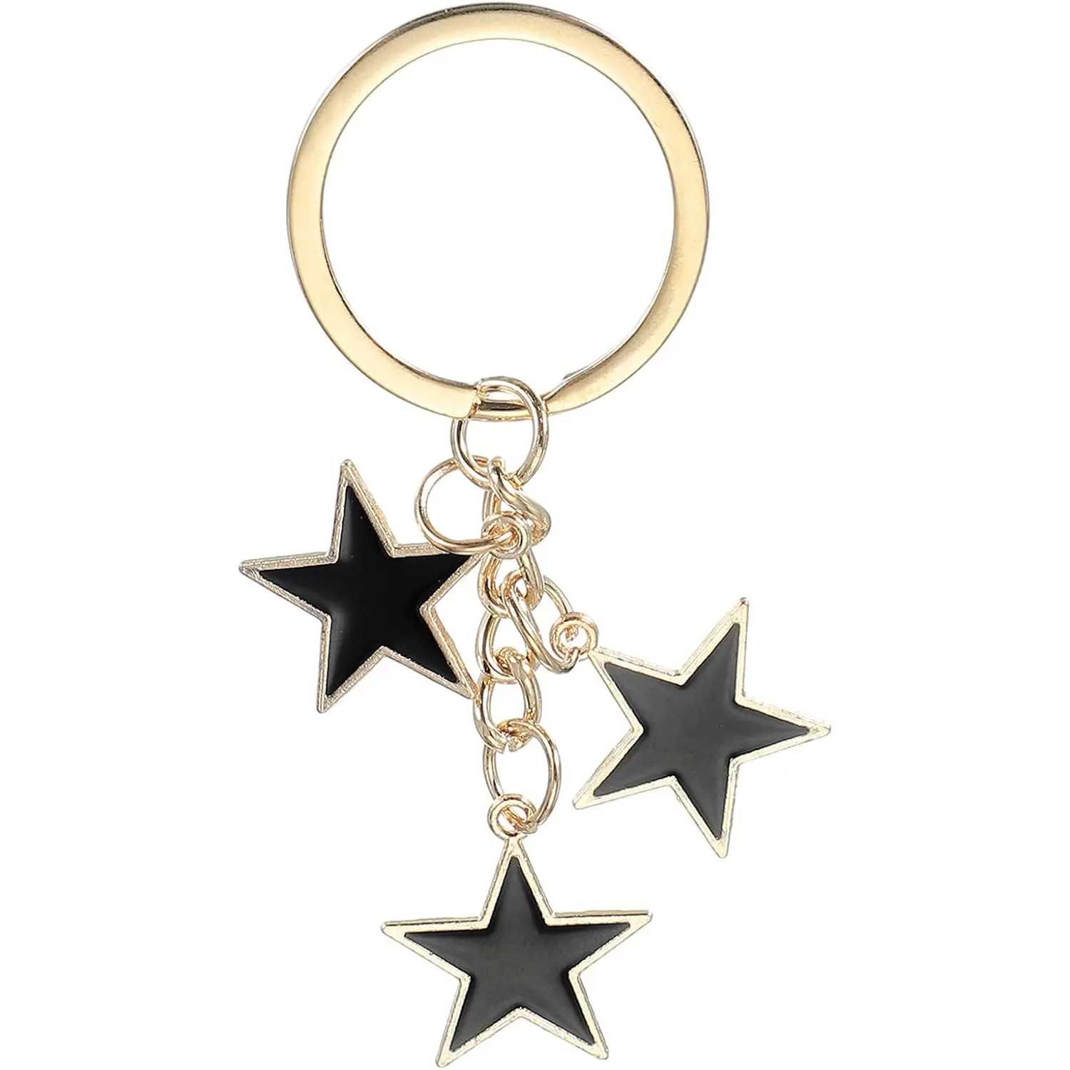 Cute Stars Keychains for Women, Enameled Charm PATIKIL