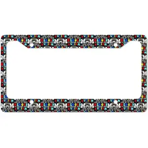 Autism Mom HEROES License Plate Frame