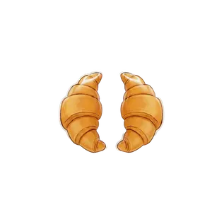 Croissant Stud Earrings